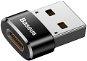 Redukcia Baseus adaptér USB samec na USB-C samica 5A, čierna - Redukce