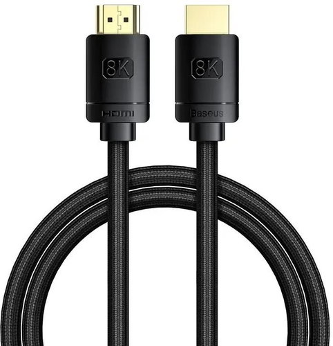 Baseus HDMI 2.1 cable 8K M/M 2m black - Video Cable - Main image