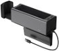 Baseus Deluxe Metall Autohalterung und Organizer (2 x USB 2.0) - Schwarz - Handyhalterung