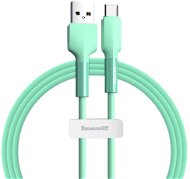 Baseus Silica Gel Cable USB to Type-C (USB-C) 1 m Green - Dátový kábel