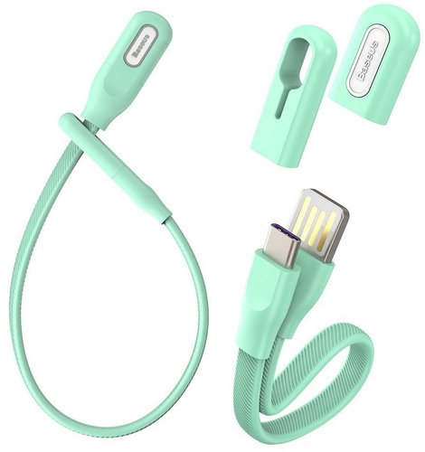 Baseus Bracelet Cable USB to Type-C (USB-C) 0.22m Mint Grün - Datenkabel - Hauptbild
