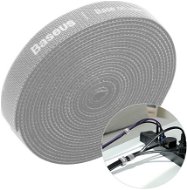 Baseus Rainbow Circle Velcro Straps 3m Grey - Cable Organiser