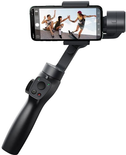 Baseus Control Smartphone Handheld Gimbal Stabilizer, Dark Grey Main image Baseus Control Smartphone Handheld Gimbal Stabilizer, Dark Grey - Stabiliser - Main image