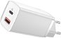 Netzladegerät Baseus GaN2 Lite Quick Charger USB + USB-C 65W  White - Nabíječka do sítě