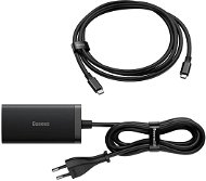Baseus GaN5 Pro Desktop Fast Charger 1U+2C+HDMI 67W with 1.5m power cord EU Black (With Full Feature - Nabíječka do sítě