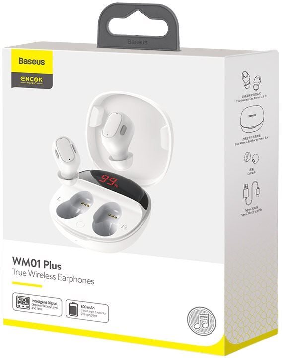 Baseus encok true discount wireless earphones wm01 plus