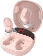 Baseus Encok WM01 Plus Pink - Bezdrôtové slúchadlá