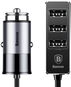 Baseus Enjoy Together 4x USB Patulous Car Charger 5.5A Dark gray - Auto-Ladegerät