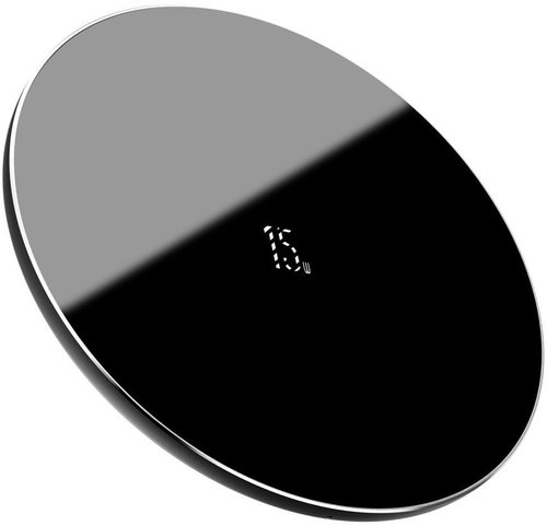 Baseus Simple Wireless Charger 15W Type-C Black - Bezdrátová nabíječka - Hlavní obrázek