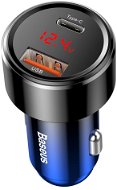 Baseus Magic Series PPS Digital display Intelligent Car Charger 45W Blue - Car Charger