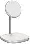 Baseus Swan Magnetic Desktop Bracket Wireless Charger 15 W White - Nabíjací stojan
