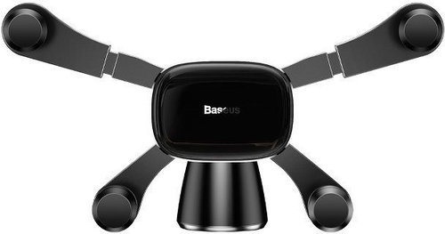 Baseus Horizontal Screen Gravity Vehicle-mounted Holder Black - Phone holder - Main image