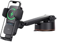 Baseus Wisdom Auto Alignment Car Mount Wireless Charger(QI 15W(Suction base)Black - Držák na mobilní telefon