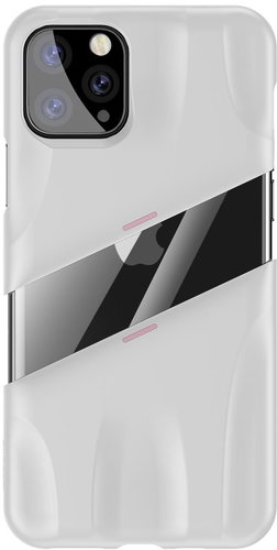 Baseus Airflow Cooling Protective Case for Apple iPhone 11 Pro, White/Pink - Phone Cover - Main image