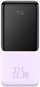 Baseus Elf Digital Display Fast Charge Power Bank 10000 mAh 22,5 W Purple - Power bank