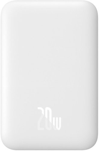 Baseus Magnetic Wireless Charging 6000mAh 20W White Overseas Edition - Powerbanka - Fő fotó