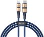 Baseus BMX Double-Deck MFi Cable Type-C to Lightning PD, 18W, 1.2m, Gold + Blue - Data Cable