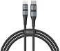 Baseus BMX Double-Deck MFi Cable Type-C to Lightning PD, 18W, 1.2m, Grey + Black - Data Cable