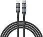 Baseus BMX Double-Deck MFi Cable Type-C to Lightning PD, 18W, 1.8m, Grey + Black - Data Cable