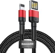 Baseus Cafule Lightning Cable Special Edition, 1.5A, 2m, Red + Black - Data Cable