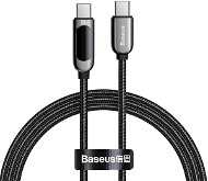 Baseus Display Fast Charging Data Cable Type-C to Type-C 100W 1m Black - Adatkábel