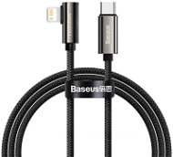 Baseus Elbow Fast Charging Data Cable Type-C to iP PD 20W 2m Black - Datenkabel