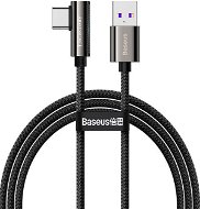 Baseus Elbow Fast Charging Data Cable USB to Type-C 66W 2m Black - Adatkábel