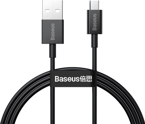 Baseus Fast Charging Data Cable USB to Micro 2A 1m Black - Datenkabel - Hauptbild