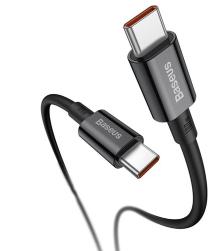 Baseus Fast Charging Data Cable Type-C to Type-C 100W 1m Black - Datenkabel - Hauptbild