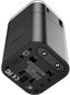 Baseus Removable 2 in 1 Universal Travel Adapter PPS Quick Charger Edition Black - Travel Adapter