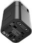 Baseus Removable 2 in 1 Universal Travel Adapter PPS Quick Charger Edition Black - Cestovní adaptér