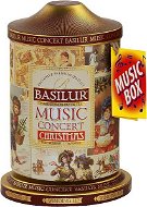 BASILUR Music Concert Christmas 100g, fém doboz - Tea