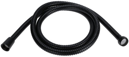 BATHROOM SOLUTIONS Sprchová hadice, nerezová, 150 cm, závit 1/2", černá Main image BATHROOM SOLUTIONS Sprchová hadice, nerezová, 150 cm, závit 1/2", černá - Shower Hose - Main image