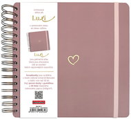 BALOUŠEK Print Scrapbook Luxi, 210 × 210 mm, laminated, old pink - Photo Album