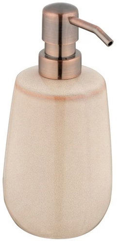 Wenko Sirmione, ceramic, beige, 430 ml - Soap Dispenser - Main image