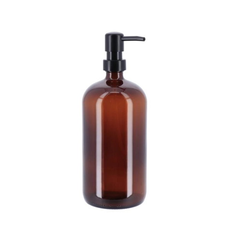 Tendance Pure, brown glass, 1000 ml - Soap Dispenser - Main image