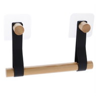 Bathroom Solutions Toilet paper holder, black, 20 × 16.5 × 2.8 cm - Toilet Paper Holder