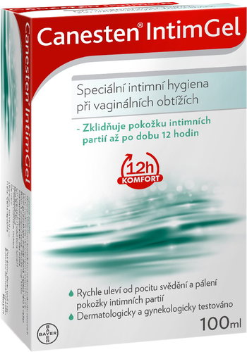 Canesten Intim gel 100 ml - Intimate Hygiene Gel - Main image