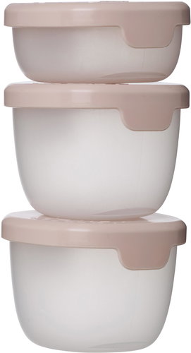 b.box Snack Tubs Box-Set, 3 Stück, rosa - Dosen-Set - Hauptbild