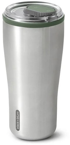BB Ocelový termohrnek 0,6 l, olivový – nová verze - Thermal Mug - Main image