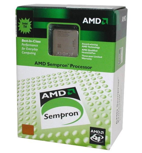 AMD Sempron 64 2800+ HT Palermo BOX socket 754 - CPU - Main image