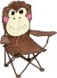 Bo-Camp Child's Chair Foldable SafetyLock - monkey - Kemping fotel