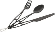 Bo-Camp Outdoor cutlery set Stainless steel In Cover - Kempingový riad