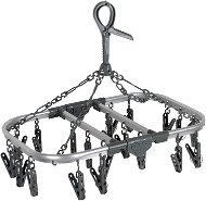 Bo-Camp Drying Carrousel, Oval, 20 Pegs, Grey - Laundry Dryer