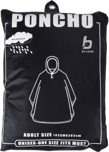 Bo-Camp Poncho adult Black 132x203cm - Poncho - Main image