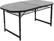 Bo-Camp Industrial Table Northgate Oval Case Model 150x80 cm - Kempingasztal