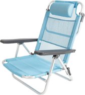 Bo-Camp Beach chair Monaco blue - Kemping fotel