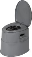 Bo-Camp Portable Toilet, 7l, Compact, 45cm, Grey - Chemical Toilet