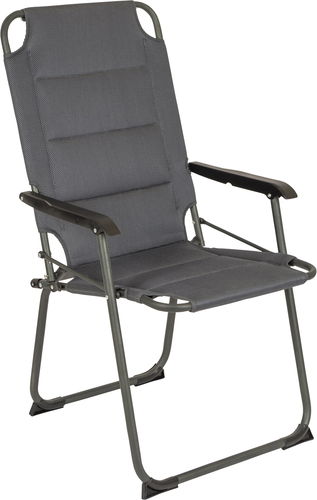 Bo-Camp Chair Copa Rio Classic Air Padded szürke - Kemping fotel - Fő fotó