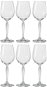 BOHEMIA CRYSTAL White Wine Glass 340ml KEIRA 6 pcs - Glass Set
